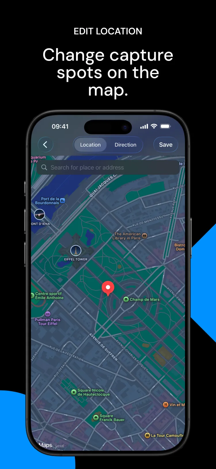Location editor